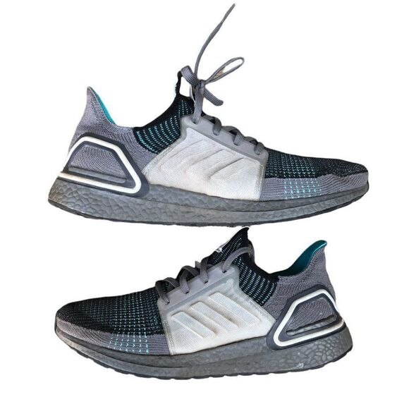 2019 Adidas UltraBoost 19 'Core Black Grey' Size 11.5 - Picture 1 of 13